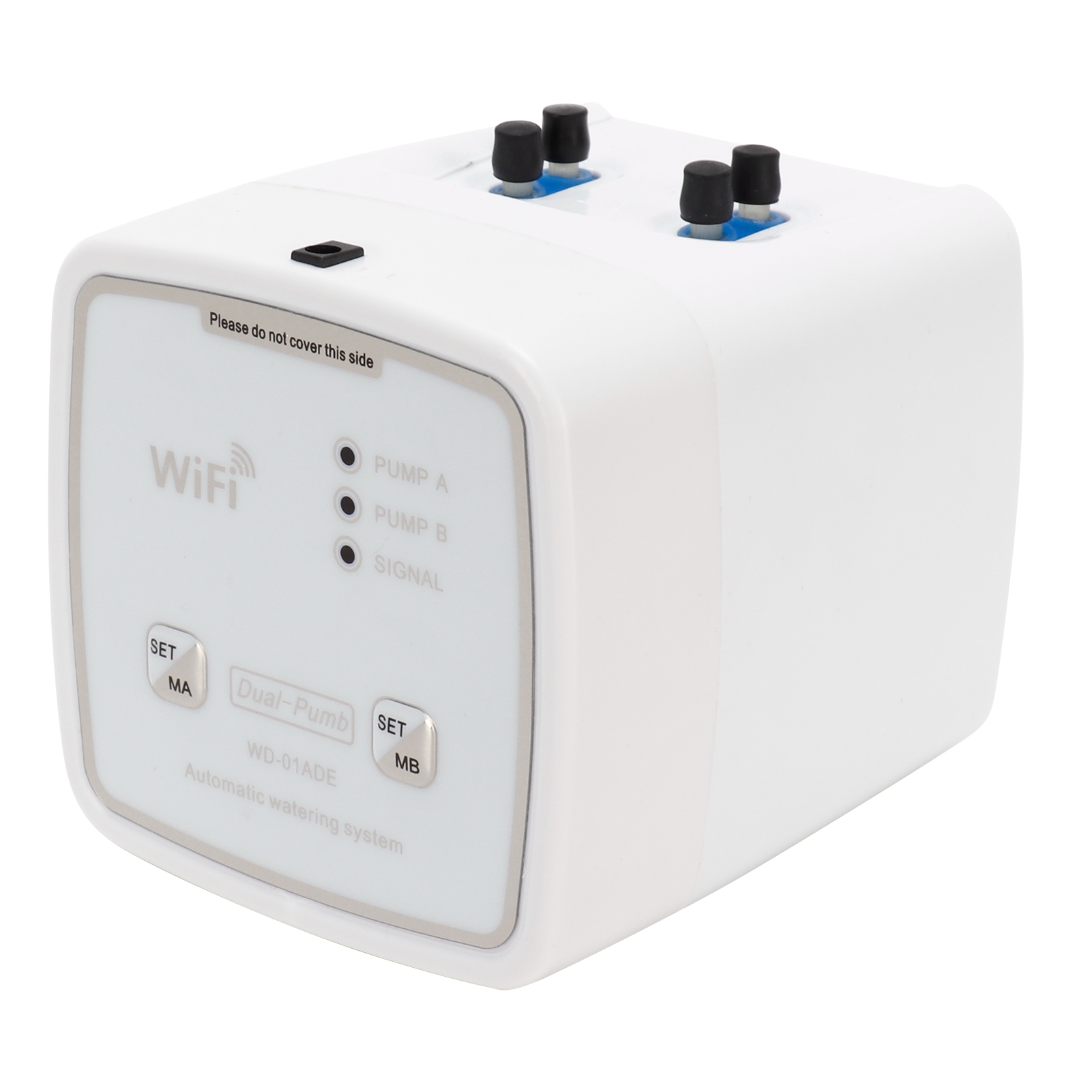 Intelligenter Bewässerungstimer Mit Wlan-funktion, Tropfbewässerungsset Für Den Garten, Bewässerungssystem Mit Doppelpumpe 100-240v, Eu-stecker.