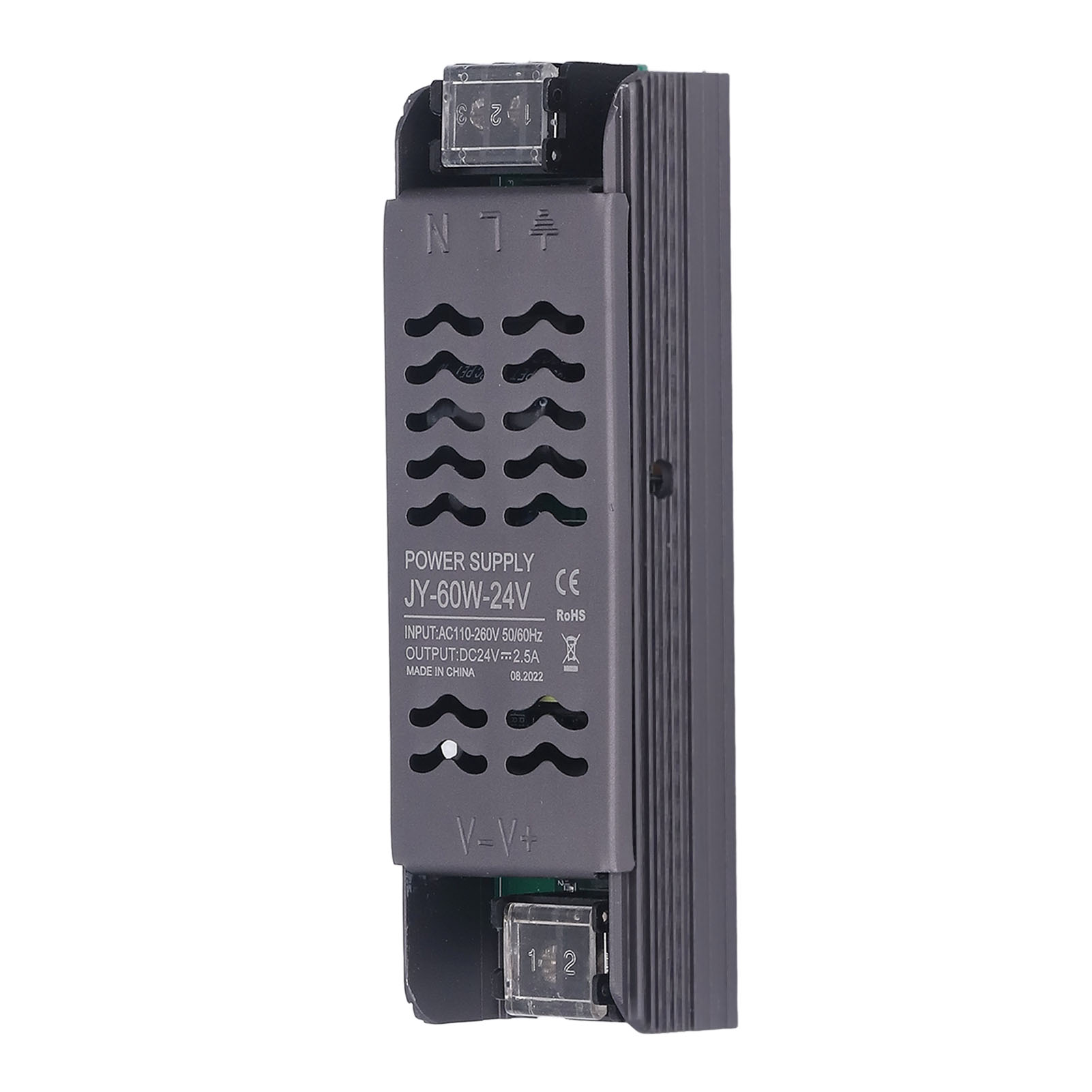 24v 60w Dc24v Ip20 Ac110-260v Auf 24v Netzteil, Led-transformator Aus Kupfer-aluminium-legierung, Hohlbauweise
