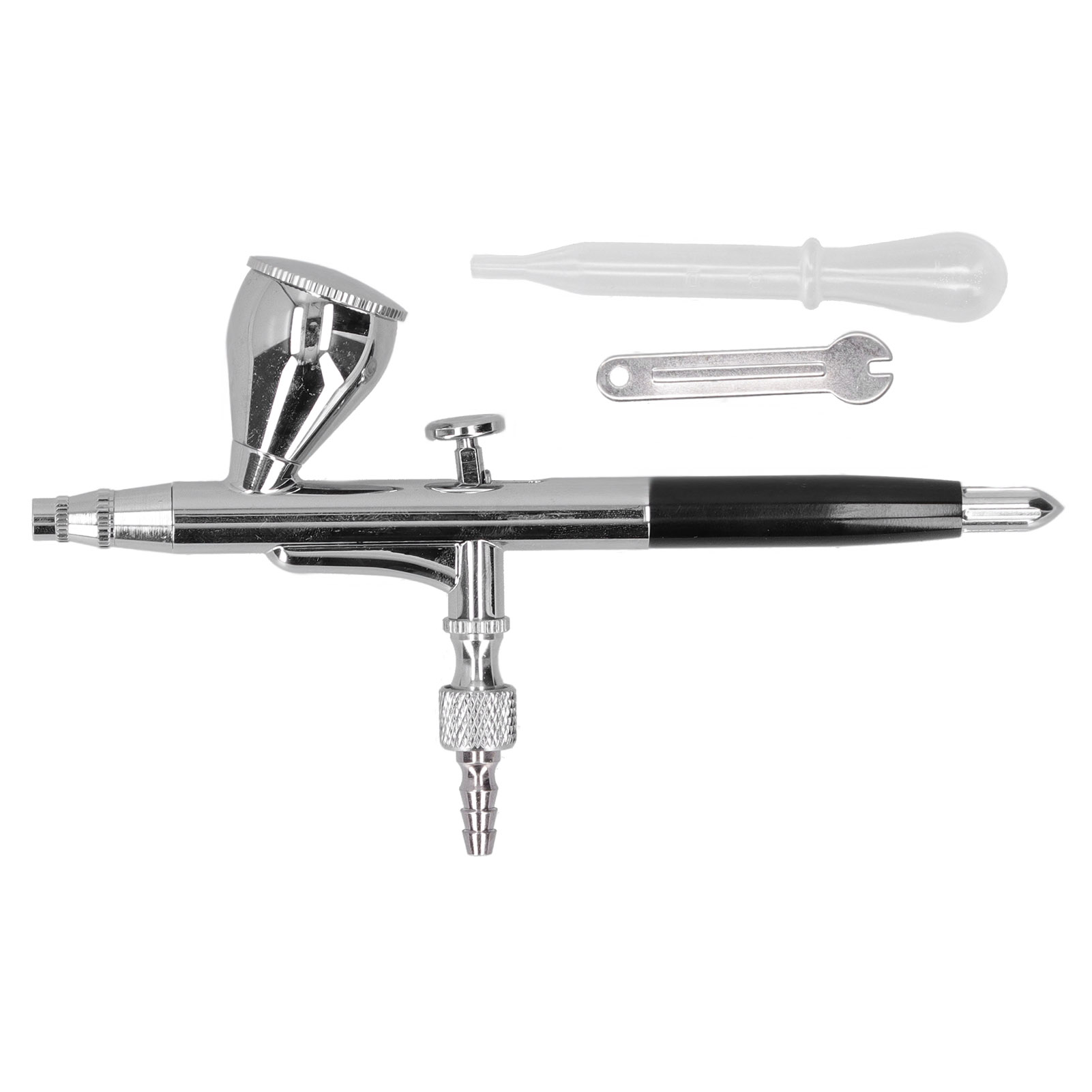 G1/8 Airbrush-farbpistolen-set, Für Modellbau, Druck Und Inneneinrichtung, Schwarz