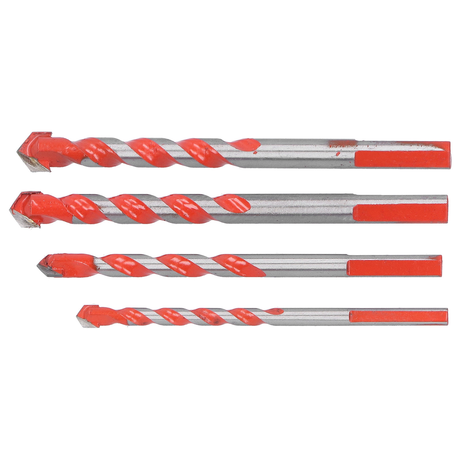 4-teiliges Mehrzweck-bohrerset (6 Mm, 8 Mm, 10 Mm, 12 Mm) Für Lochaufbohrer, Holz- Und Metallbohrungen