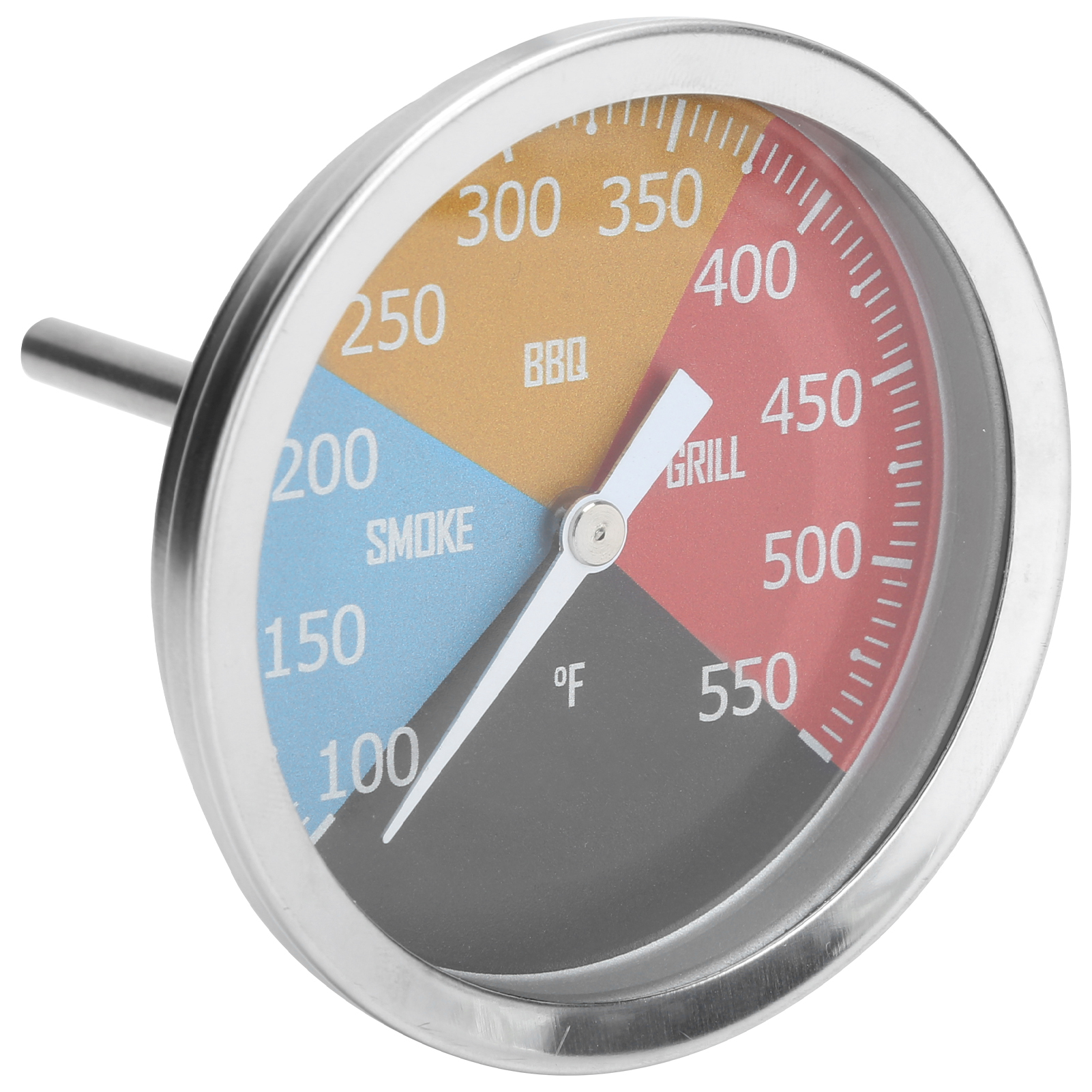 Metallenes Ofenthermometer, 100-550°f, Nadelthermometer, Für Smoker, Grill Und Zum Kochen Zu Hause
