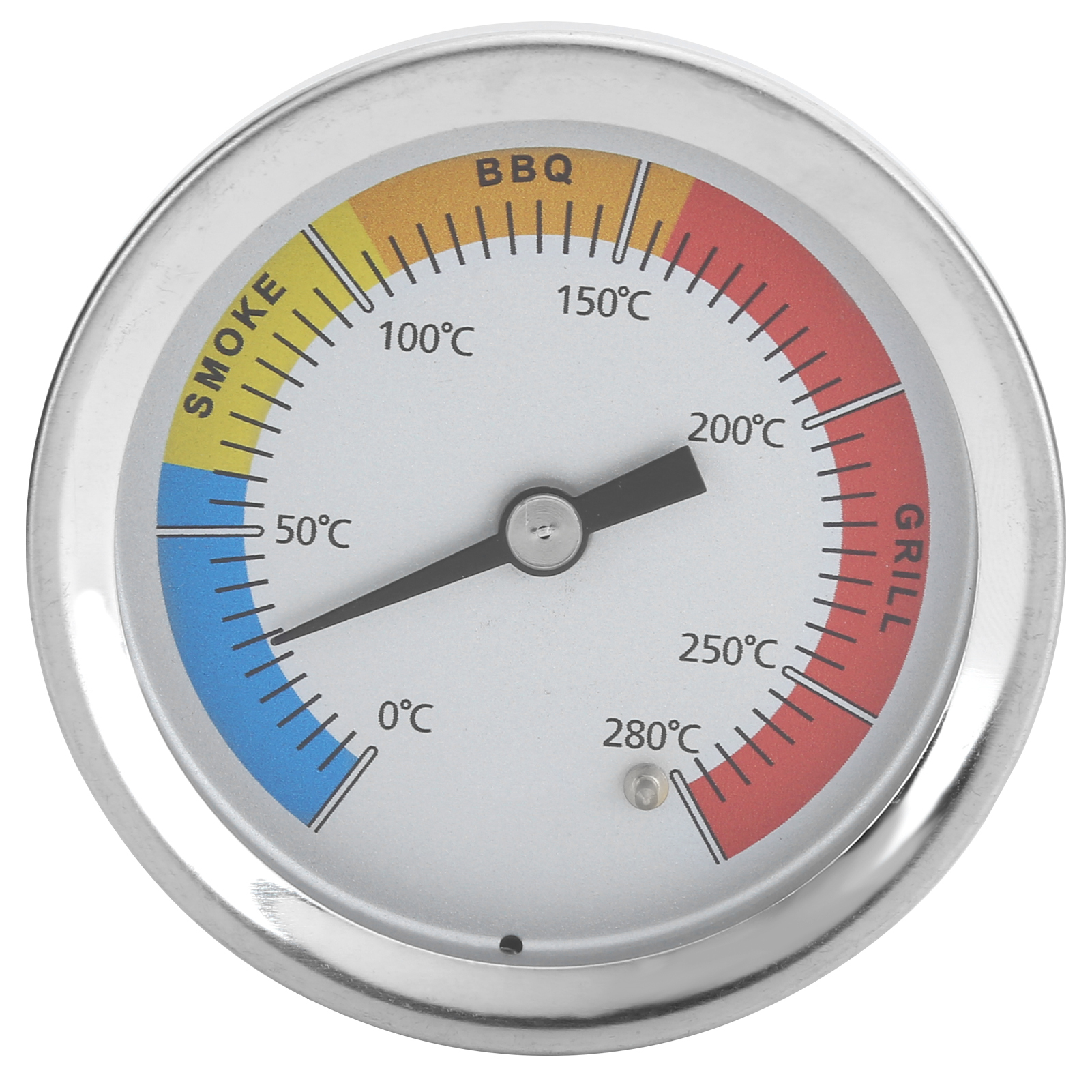 Ofenthermometer Aus Edelstahl 0–280 °c, Zeigeranzeige Zum Grillen, Kochen Und Backen