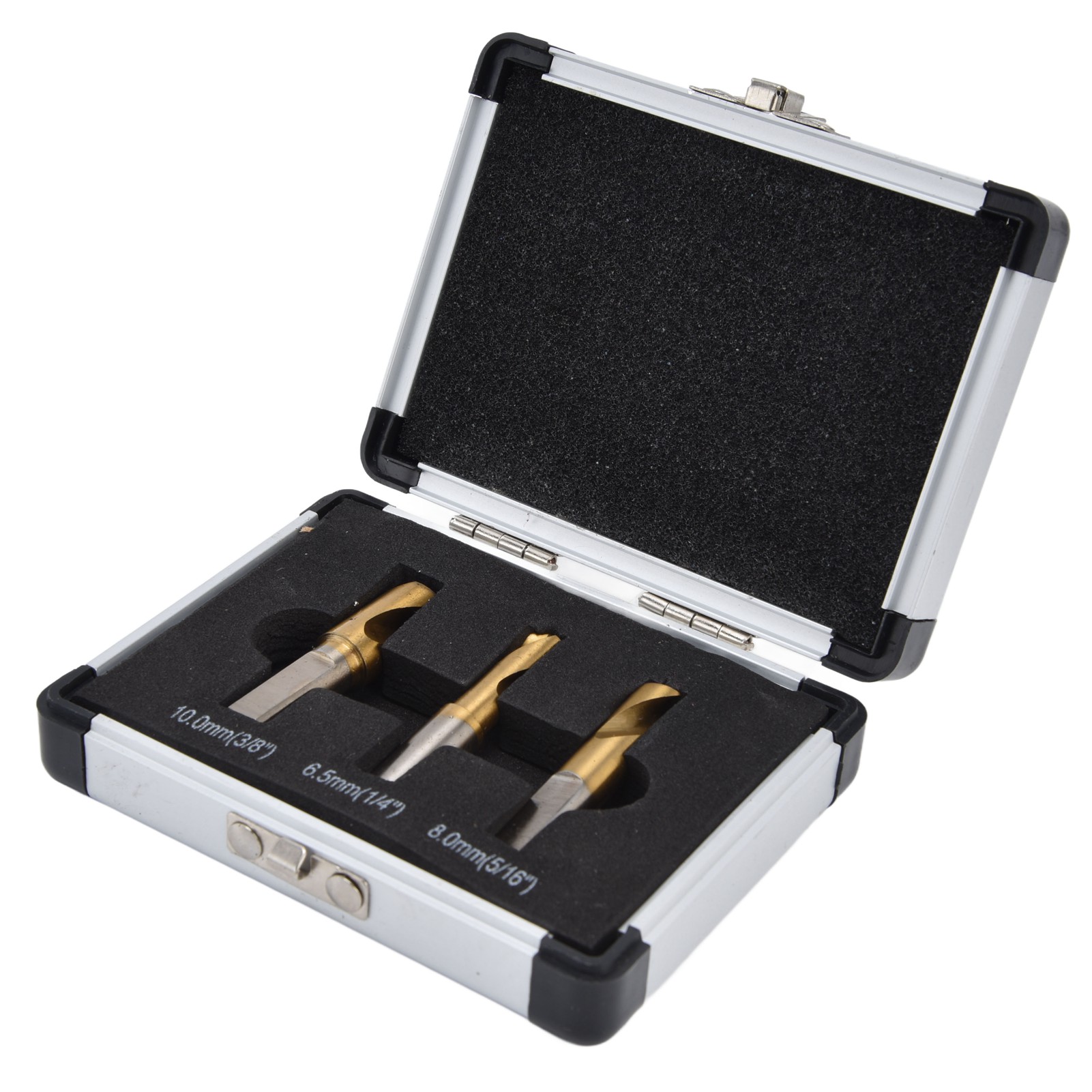 3-teiliges Set Hsco-titan-schweißbohrer, Geschweißte Spitze, Hochleistungsbohrwerkzeuge