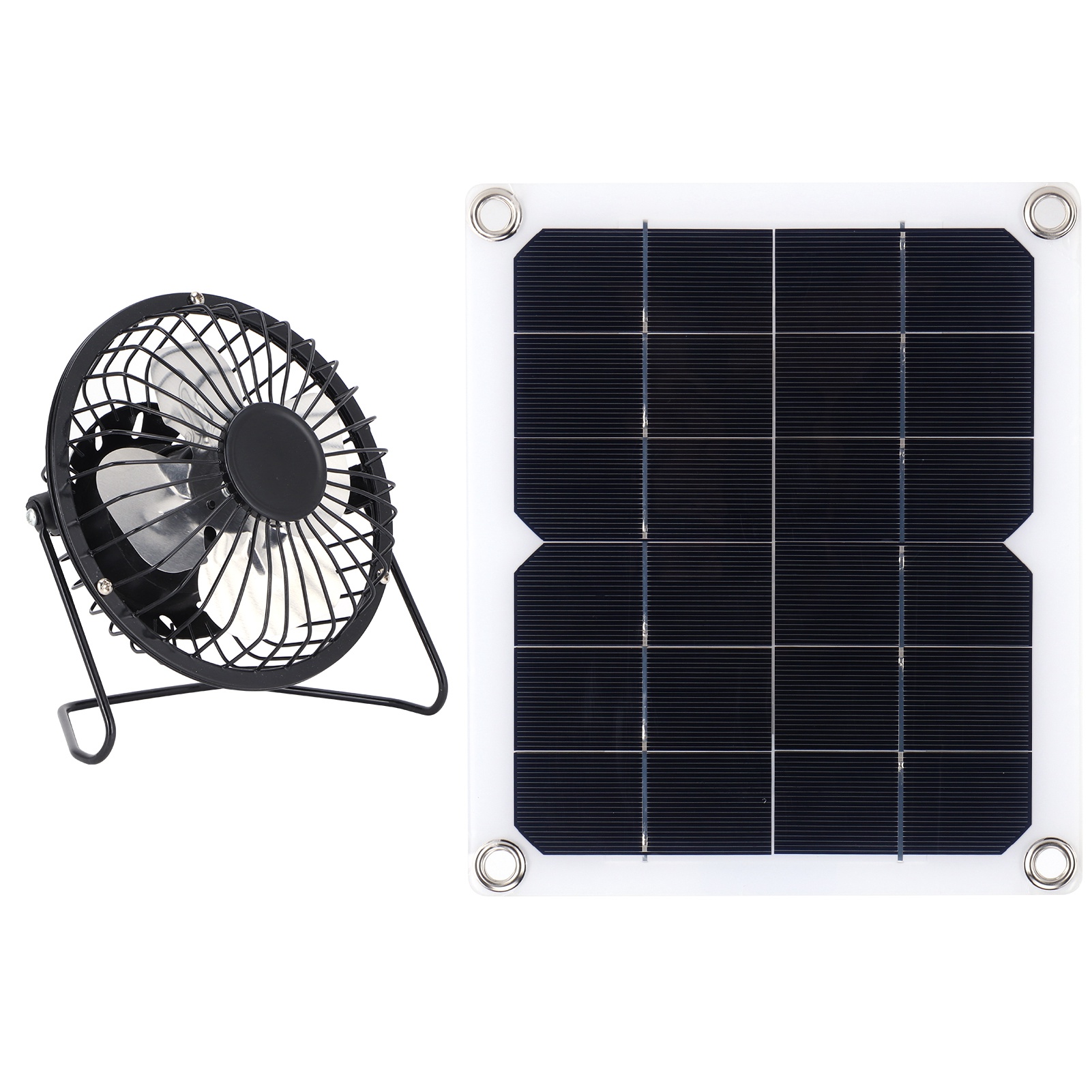 10-w-solarpanel Mit Photovoltaik-lüfter Für Hundehütte/kinderzimmer