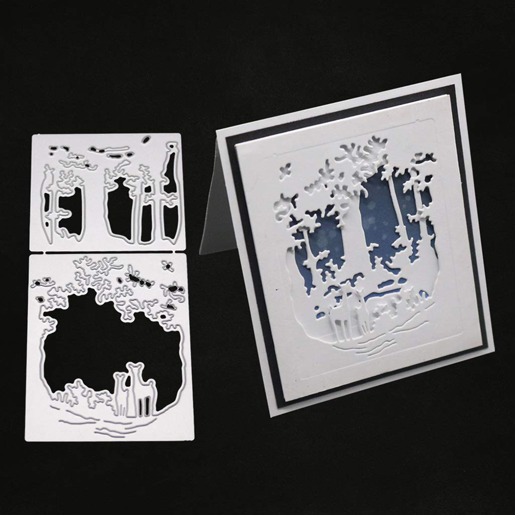 Set Aus Metallstanzformen Für Karten, Scrapbooking, Bastelarbeiten, Diy-stanzen Und Stempelvorlagen
