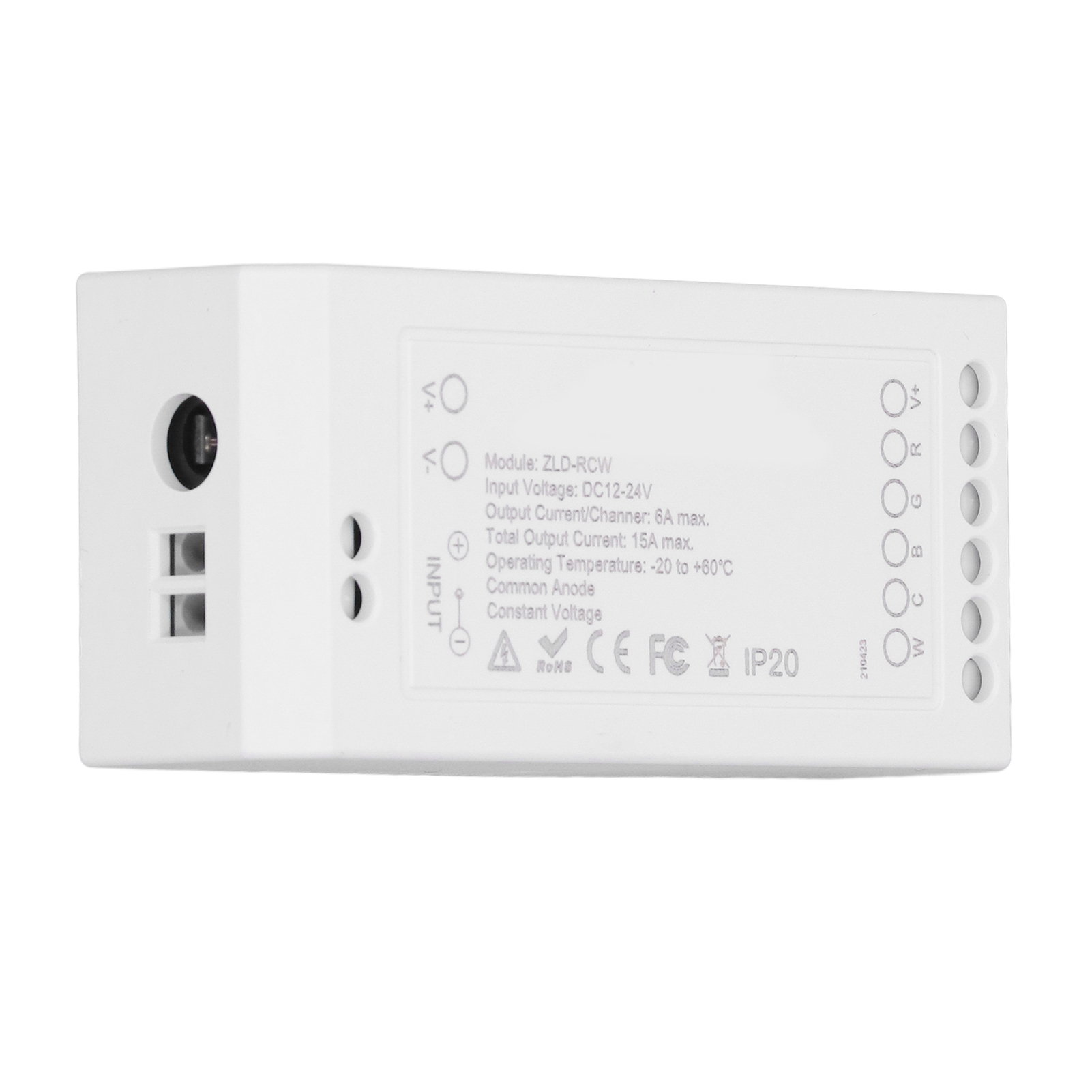 Zigbee-led-treiber Für Hausautomation, Rgb+cw-led-streifen-controller, Intelligenter Lichtstreifen Dc12–24v Mit App