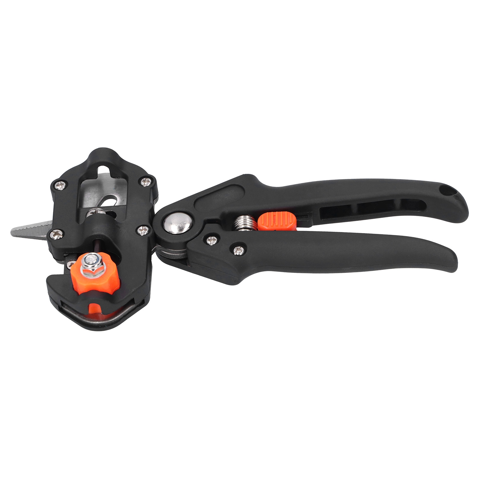 Gartenveredelungsset, Astschere, Gartenschere, Professionelles Veredelungsmesser, Schwarz