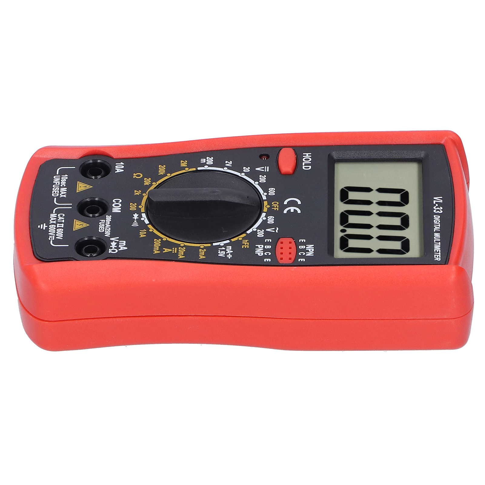 Elektronisches Lcd-digitalmultimeter Spannungs-, Widerstands- Und Stromprüfgerät