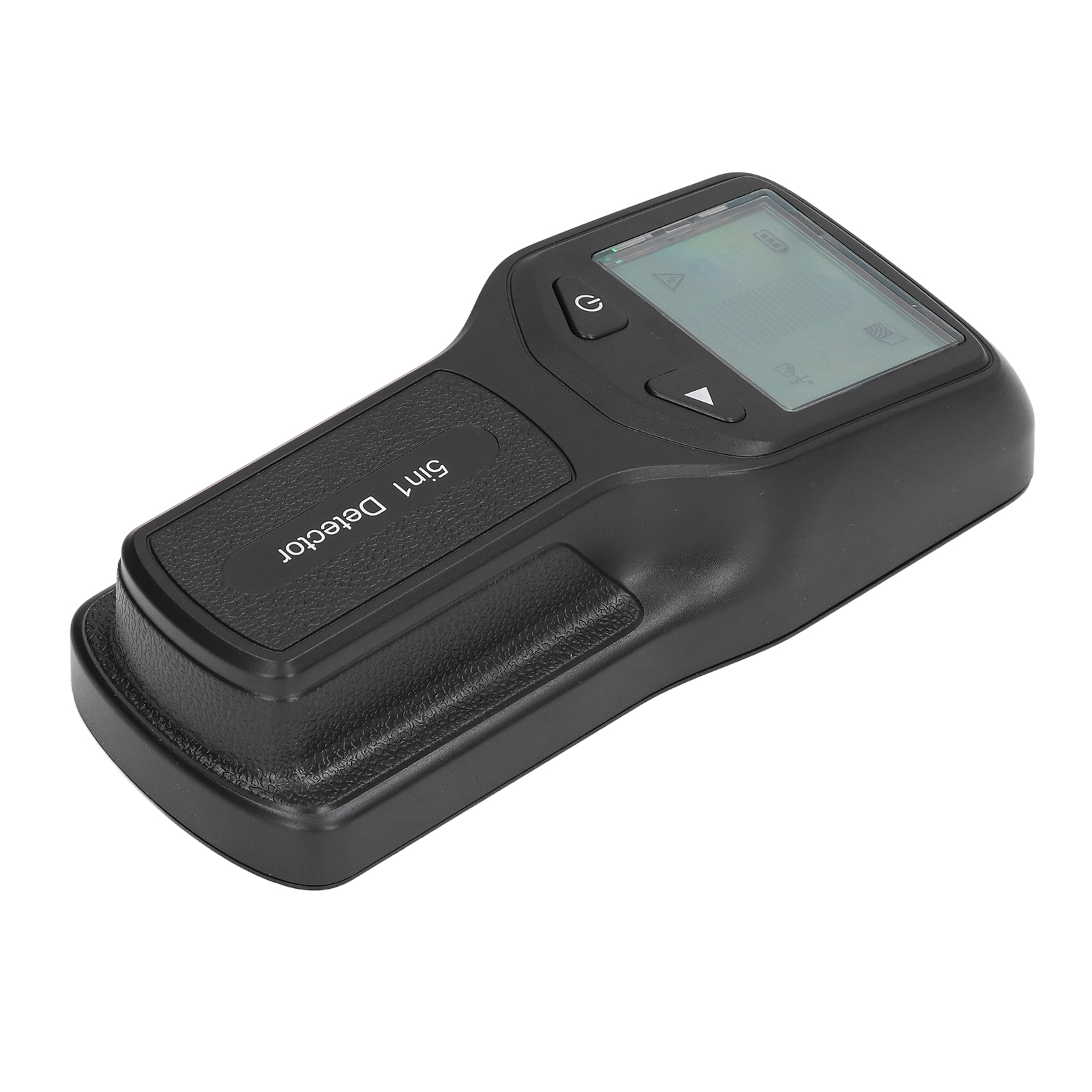 Hw430 5-in-1 Multifunktions-balkendetektor, Elektronischer Lcd-wandscanner Für Metall, Holz Und Kabel, Schwarz