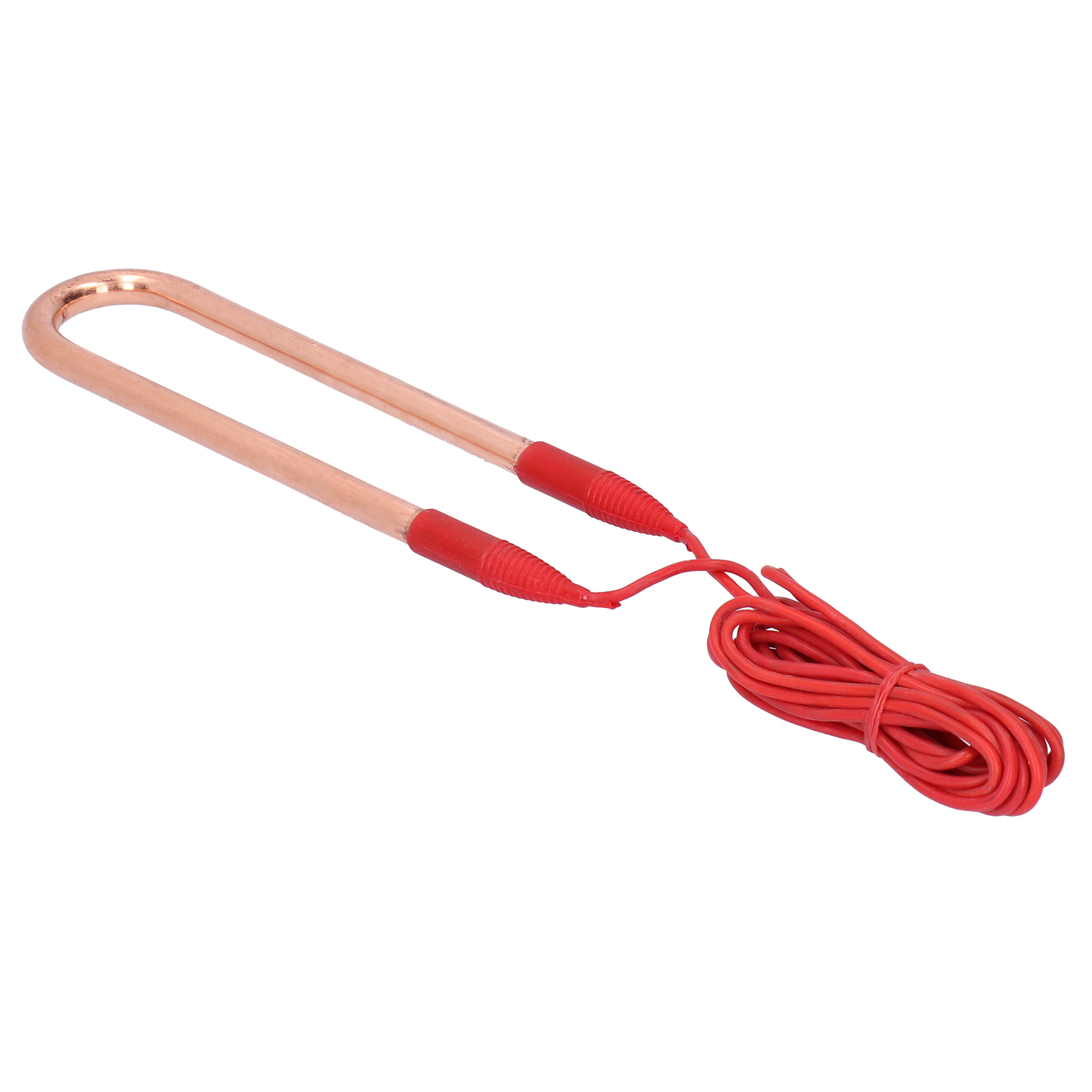 Explosionsgeschütztes Elektrisches Heizrohr Aus Messing, U-förmig, 220 V, Mit 115 Cm Kabel, 2 Kw Leistung, Abmessungen 26,5 X 6,5 X 1 Cm