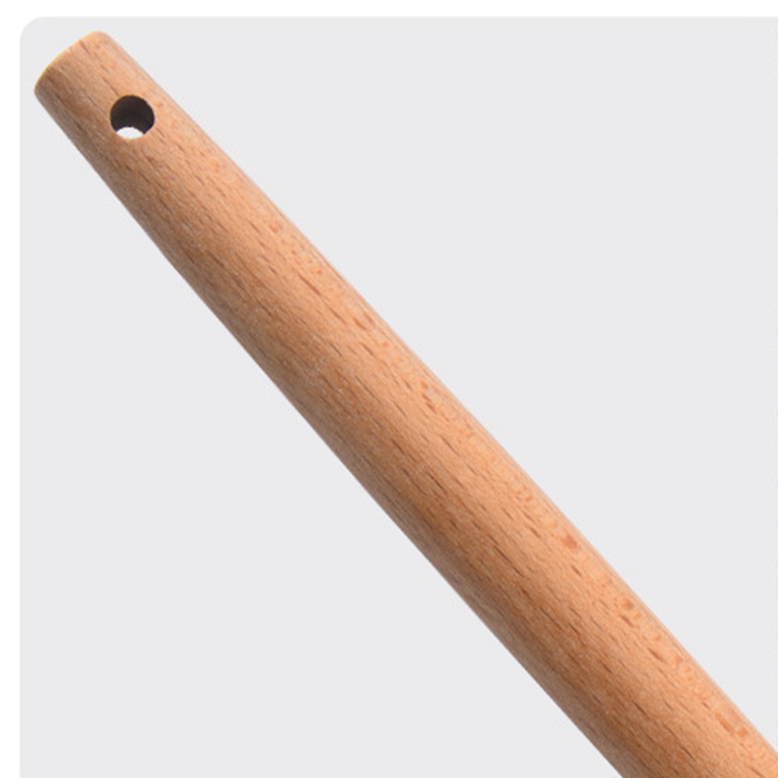 Set Mit 12 Farbenfrohen Küchenutensilien Aus Silikon Mit Holzgriffen, Mehrfarbiges Kochset