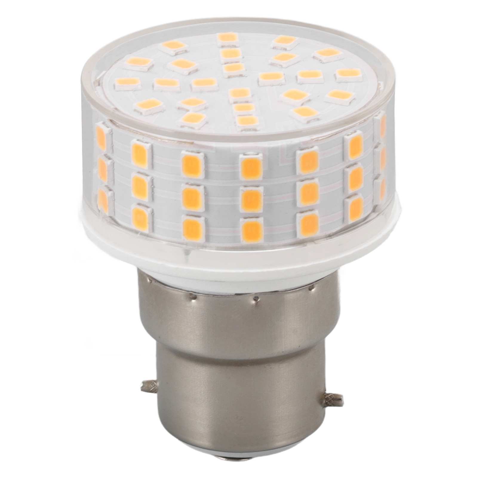 B22 Led-lampe, 10 W, 1000 Lm, Abs, Flimmerfrei, Energiesparend, Für Decke, Tisch, Schrank, 85–265 V Wechselstrom, Warmweiß