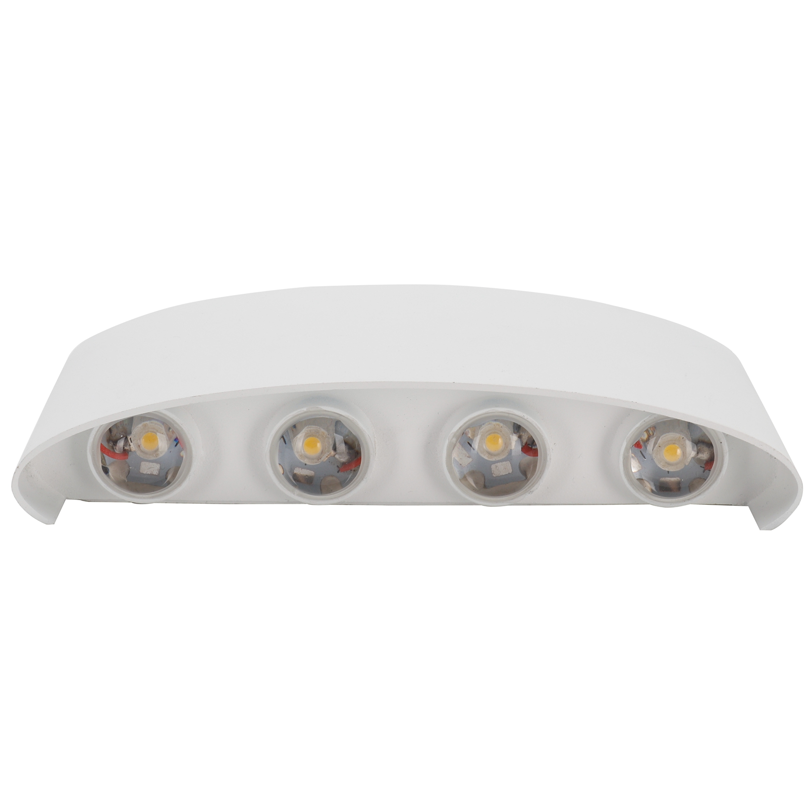 8w 8led Wasserdichte Wandleuchte, Warmlicht Ac85-265v, Wandleuchte Für Den Innen- Und Außenbereich