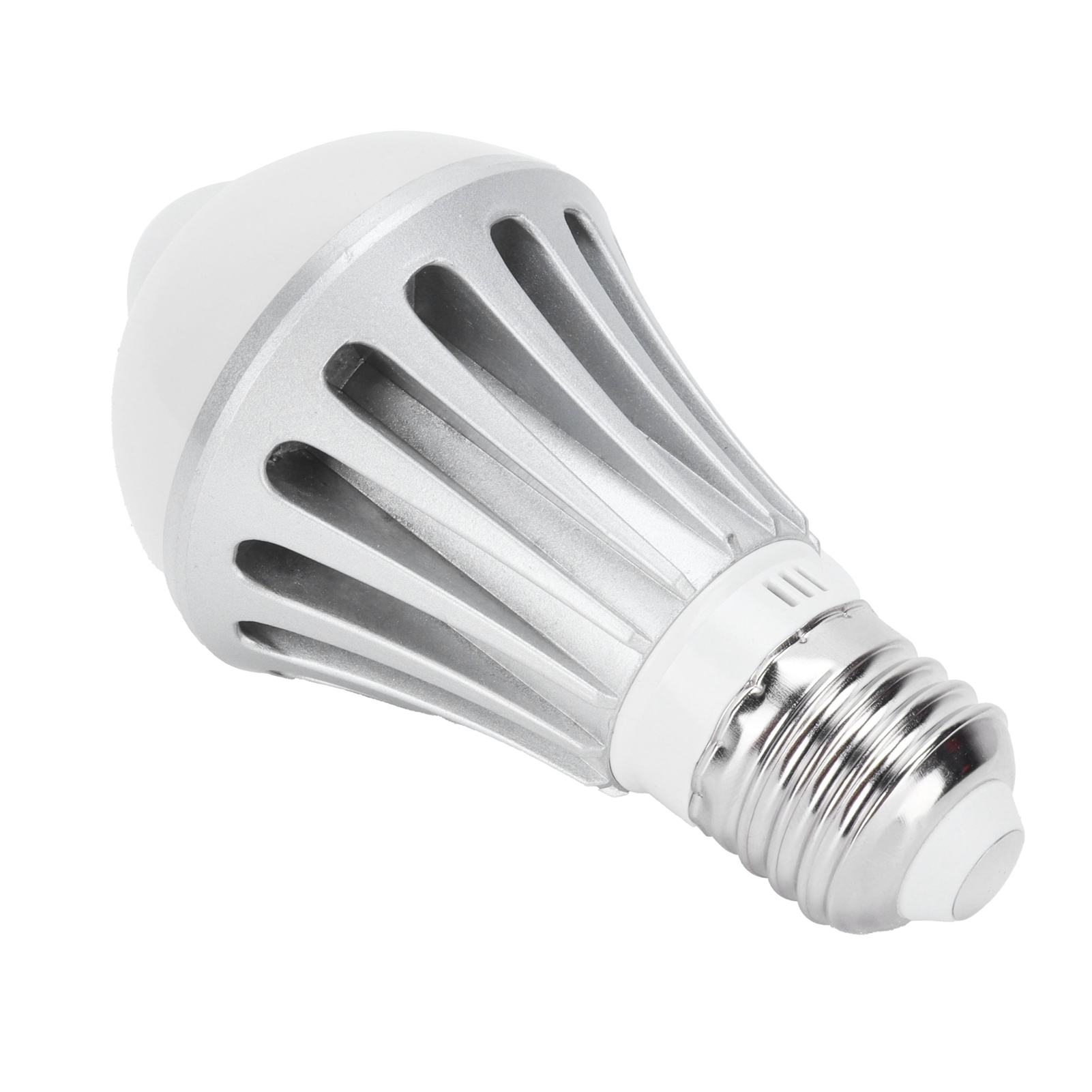 7-w-e27-led-lampe Mit Bewegungsmelder Für Flure, 85–265 V, Warmweiß