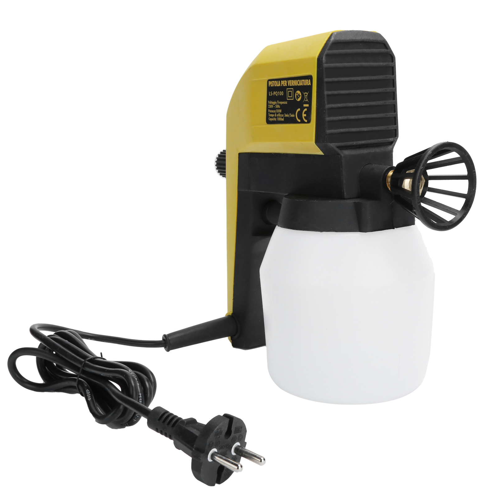 Elektrische Farbspritzpistole, 100 W, 16 A, 220 V, Eu-farbspritzgerät, Heimwerker-malerwerkzeug