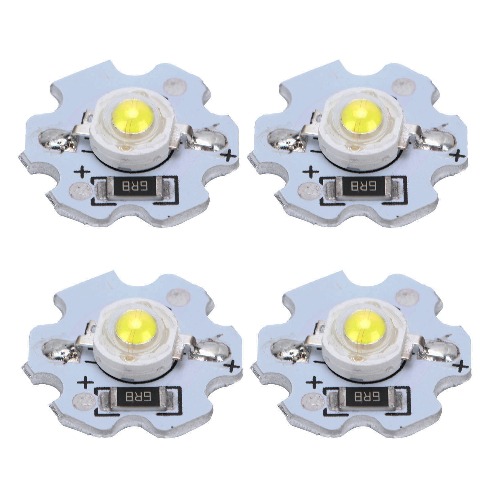 25 Stück 5v 200lm 1w Hochleistungs-leds, Reinweiße 6000-6500k Lichtpellets Für Diy-lampen