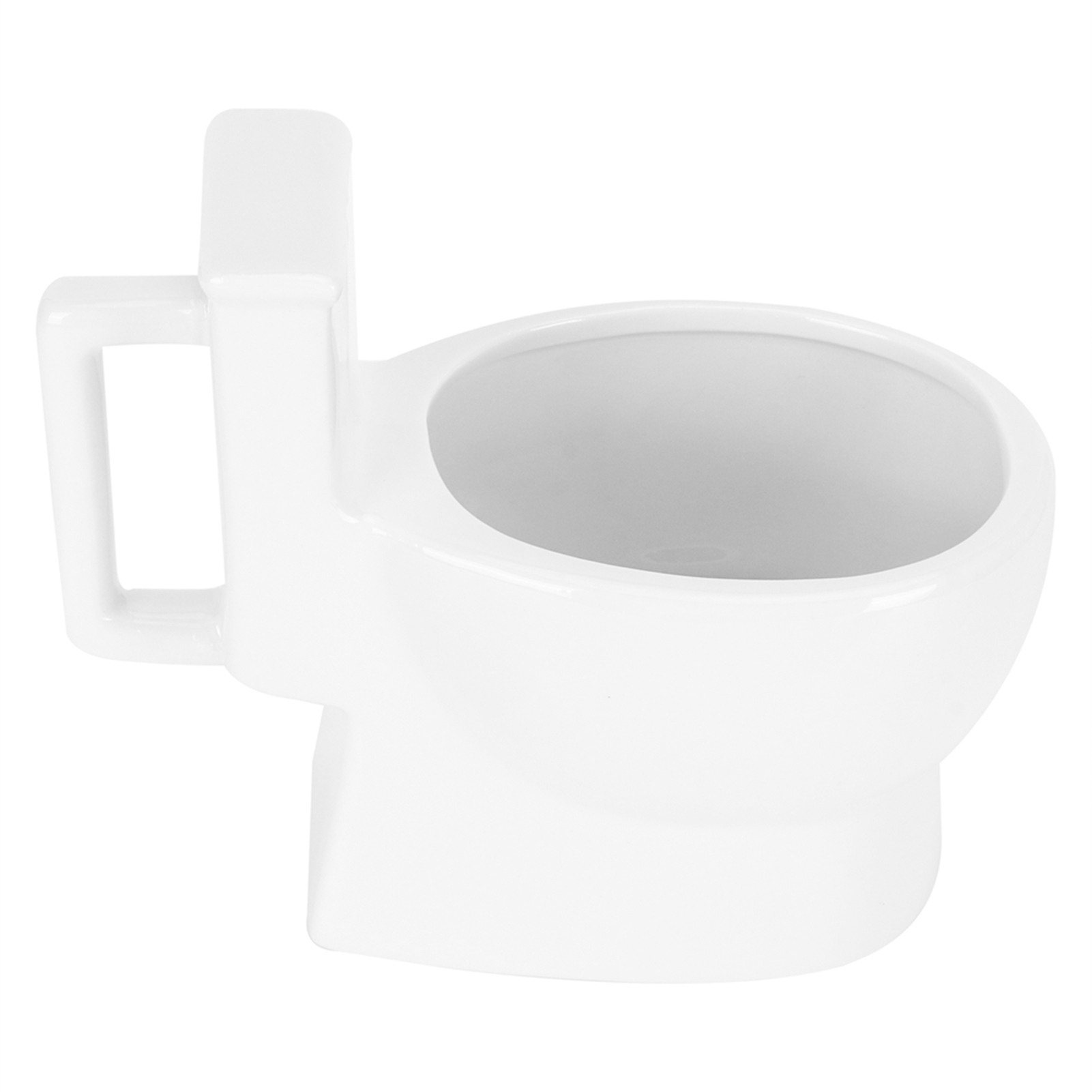 Lustiger Keramik-kaffeebecher (301–400 Ml), Toilettenbecher Mit Henkel, Personalisiertes Geschenk Für Freunde