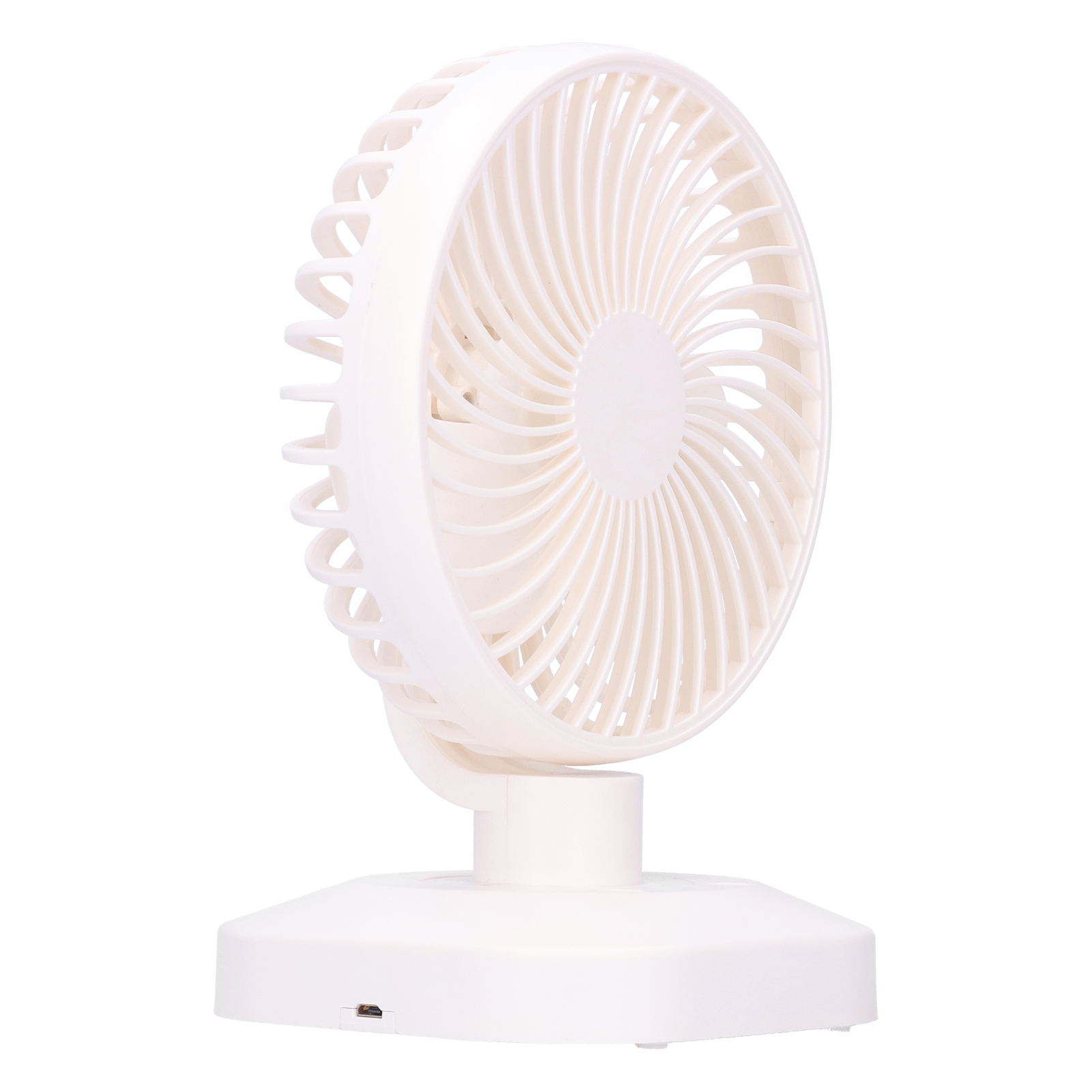 Verstellbarer Tischventilator, Tragbarer Mini-ventilator Mit 3 Geschwindigkeitsstufen, Schreibtischventilator Für Zuhause Und Büro, Usb-aufladbar