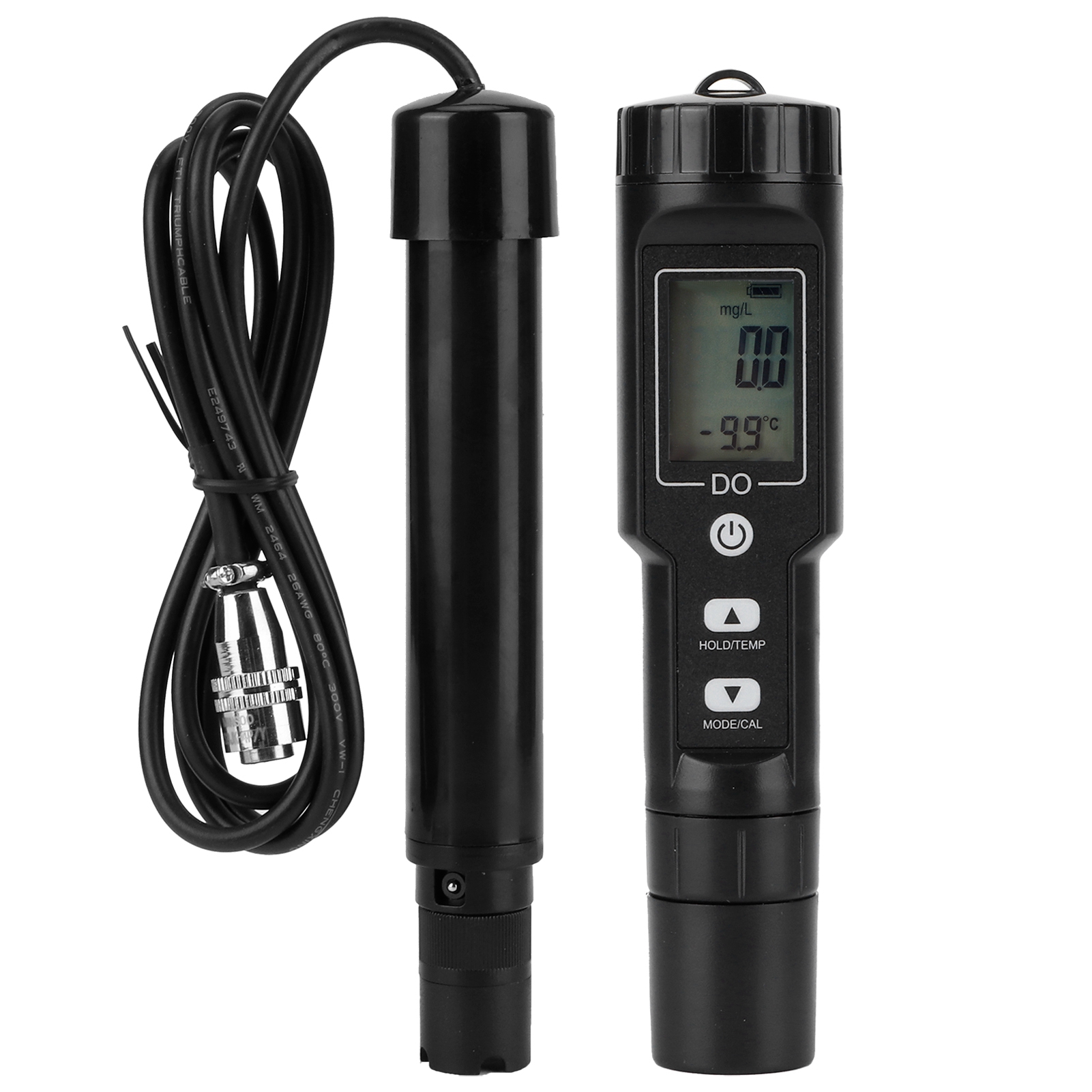 Digitaler Sauerstoffanalysator, Wasserqualitätsprüfer Mit Temperaturerfassung