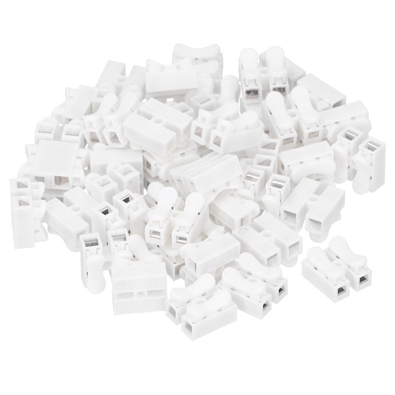 Ch-2-steckverbinder Für Led-deckenleuchten, 100 Stück, Flammhemmende 2-port-anschlussklemmen