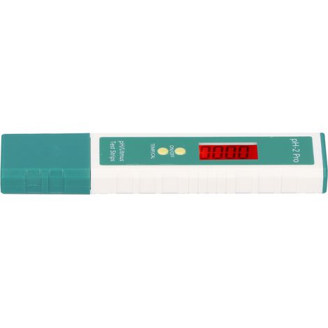Digitales Ph-meter, Ph-tester Im Stiftformat Mit Teststreifenfunktion Und Thermometer Für Pool- Und Trinkwasser