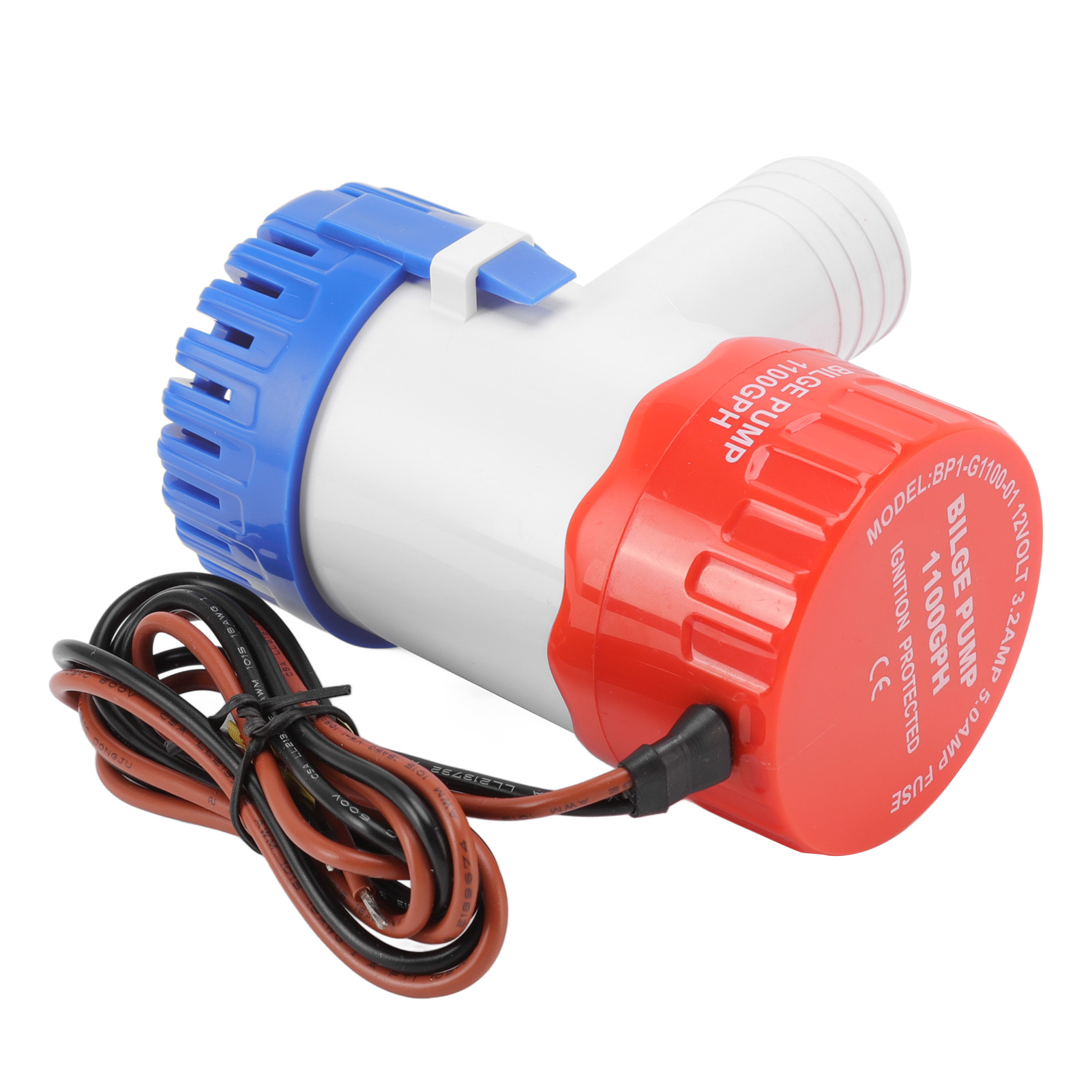 12v 1100gph Nicht-automatische Bilgepumpe Mit Wassergekühltem Motor, Tauchpumpe Für Schwimmbäder, Spas Und Boote