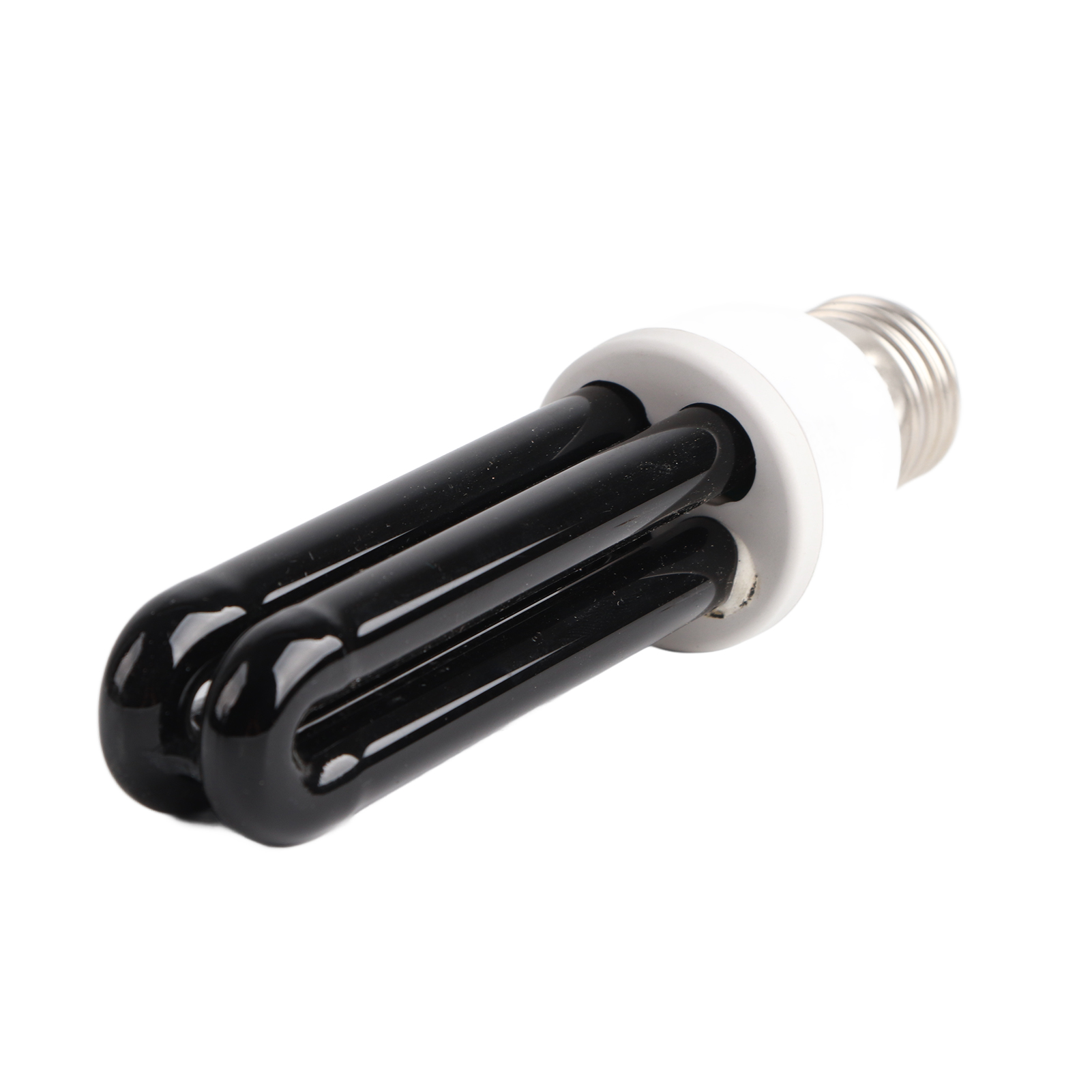 Schwarze E27-uv-leuchtstofflampe, Uv-energiesparlampe, Beleuchtung Für Nachtclubs, Bars, Keimtötende Reinigung, Schädlingsfalle