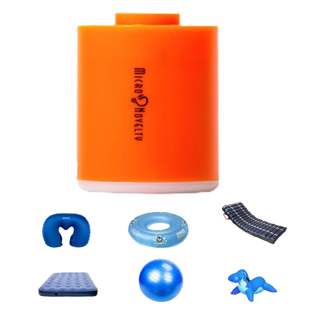 Usb-wiederaufladbarer Tragbarer Luftkompressor, Wasserdichter Mini-aufbläser Für Luftmatratzen, Pool-schwimmhilfen, Vakuumpumpe