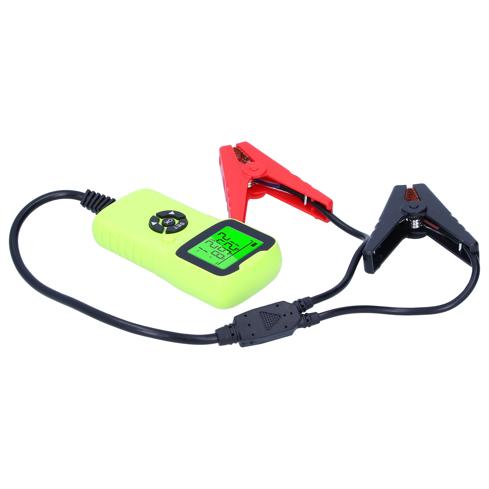 A300 Digitaler Autobatterietester, Lcd-batterieanalysator, Umweltfreundliches Autodiagnosegerät