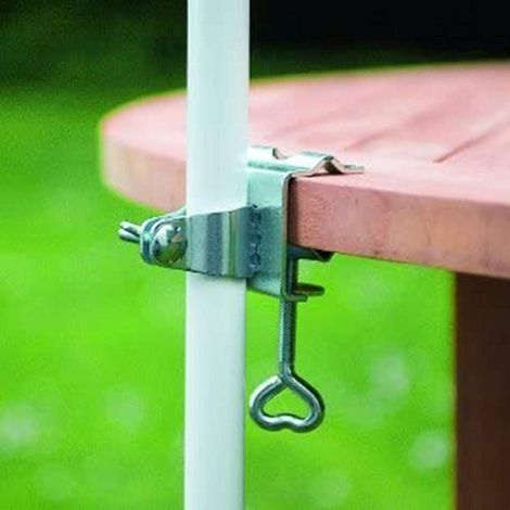 Sonnenschirmhalter Für Balkon, Tischklemme Für Terrassen- Und Strandsonnenschirme, Durchmesser 24 Mm–32 Mm