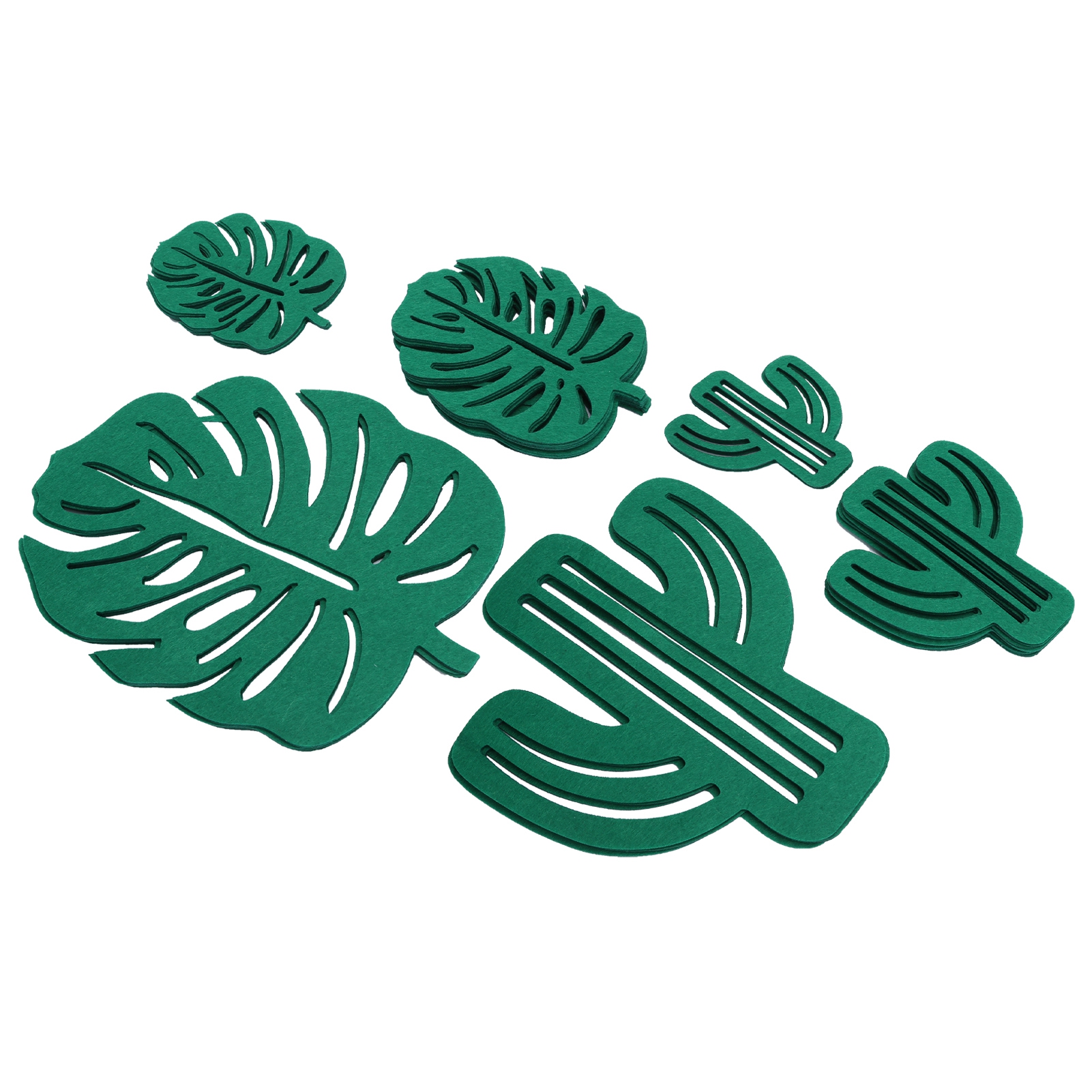 Set Aus Saugfähigem Filz, Isolierenden Untersetzern, Tischsets, Untersetzern Und Küchenaccessoires.
