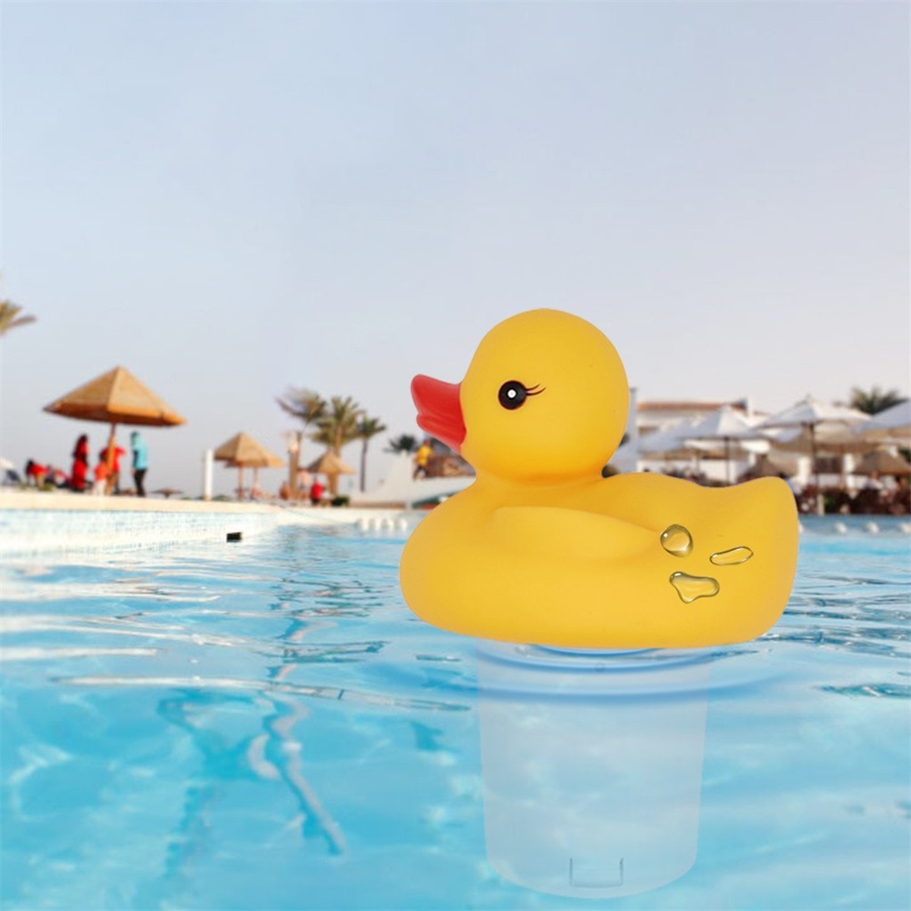 Automatischer, Schwimmender Chlorspender In Entenform Für Pools, Zur Reinigung Von Pools Und Whirlpools