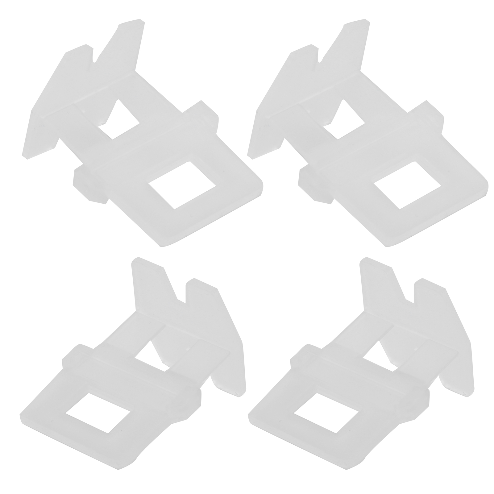 Packung Mit 100 Fg4 Nivellierclips, Fliesenverlegesystem, Bodenkeile, Bauwerkzeug