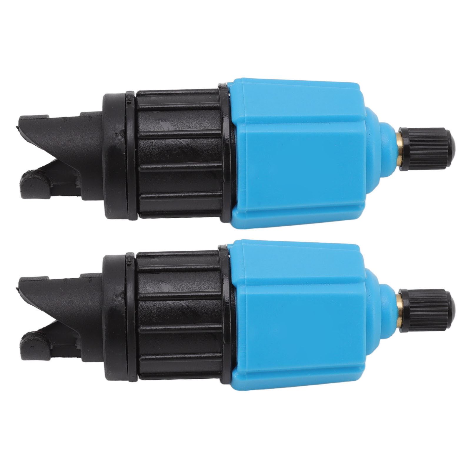 Set Mit 2 Ventiladaptern Für Luftpumpen, Ersatzdüsen Für Luftpumpen, Für Surfbretter Und Boote, Blau