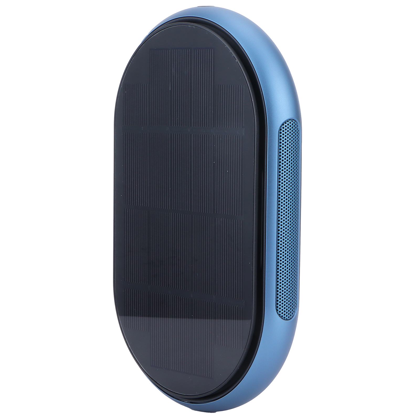 Blauer Solar-luftreiniger Aus Aluminiumlegierung, Usb-aufladung, Auto-luftreiniger Für Auto, Wohnzimmer Und Zuhause.