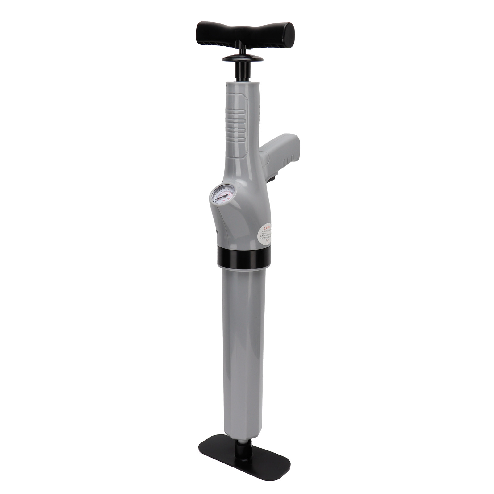 9-in-1 Druckluft-abflussreinigungsset Für Toiletten, Rohre, Küchenspülen, Abflussreinigungswerkzeuge, Grau.