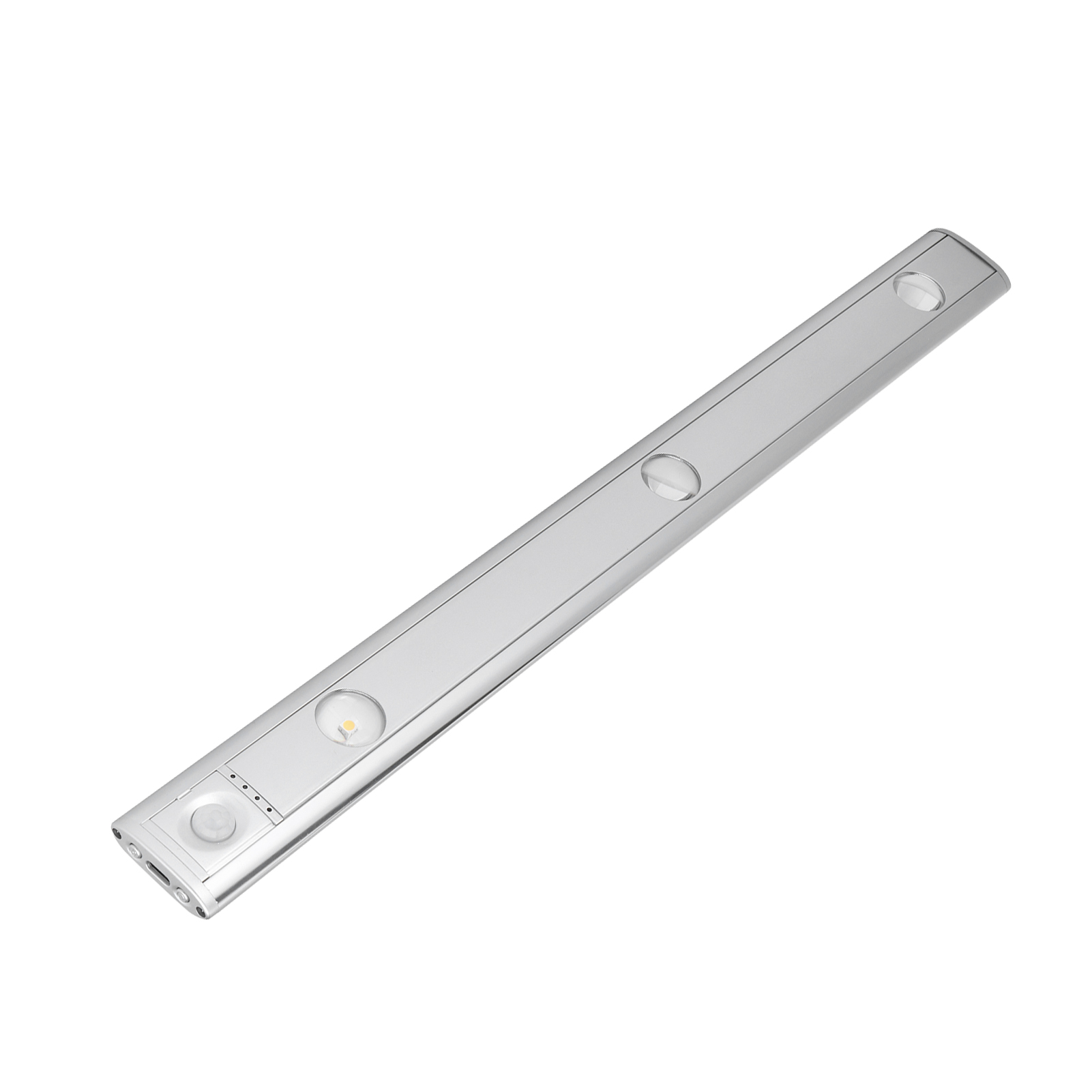Wiederaufladbare 3-led-leuchte Mit Bewegungsmelder Für Schränke Und Garderoben, 44 Cm, Warmweiß (3000 K), 144 Lm
