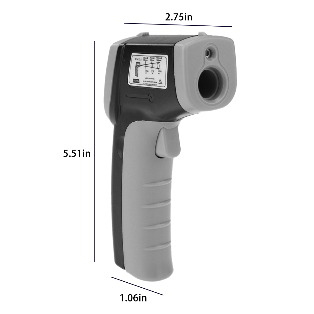 Gm320 Berührungsloses Digitales Infrarot-thermometer, Industrielles Temperaturmessgerät