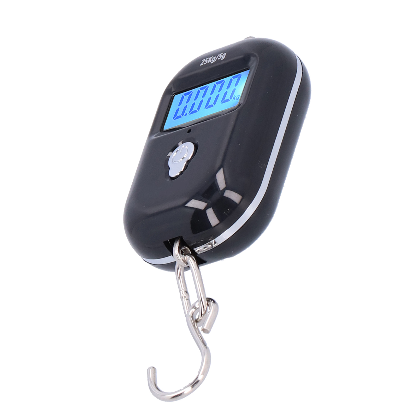 Tragbare Elektronische Waage 25 Kg Mit Hintergrundbeleuchtetem Display, Präzise Badezimmerwaage Zum Einkaufen