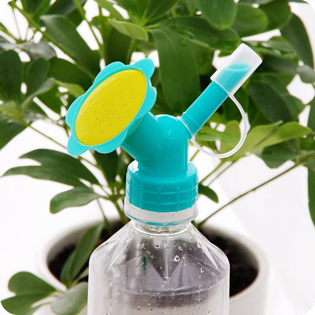 Doppeltülle Für Wasserflaschen, Kunststoffadapter Zum Gießen Von Pflanzen Oder Blumen