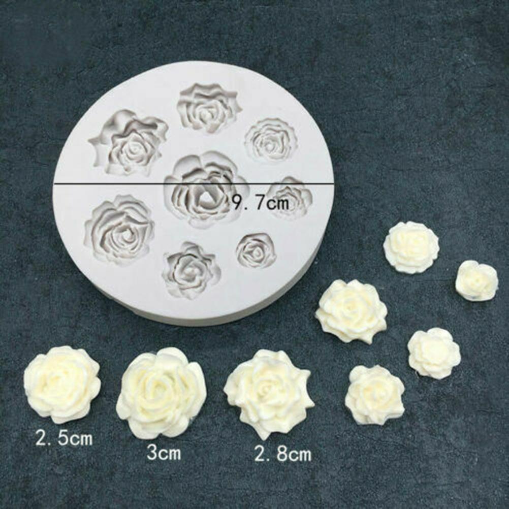 3d-blumen-silikonform Für Kuchen, Gebäckdekorationen, Geleeformen, Zucker, Schokolade, Fondant, Kreative Formen