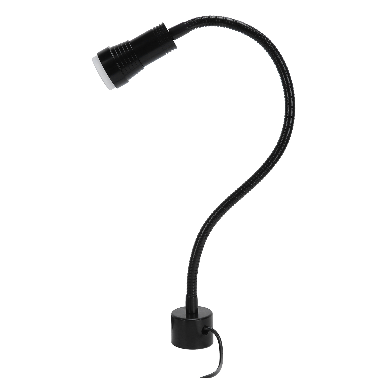 5-w-led-arbeitsleuchte Mit Flexiblem Schwanenhals, Magnetischer Drehbankhalterung, Nähmaschinenleuchte, 110–220-v-eurostecker