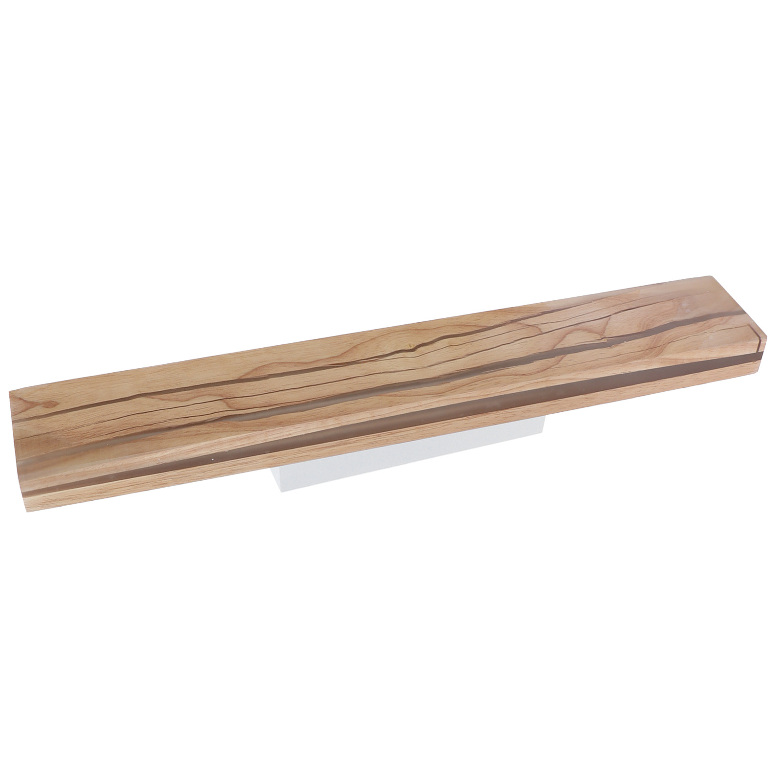 Verstellbare Led-wandleuchte Aus Holz, Nachttischlampe Mit Spiegel, 7 W, 110–265 V, Fürs Schlafzimmer