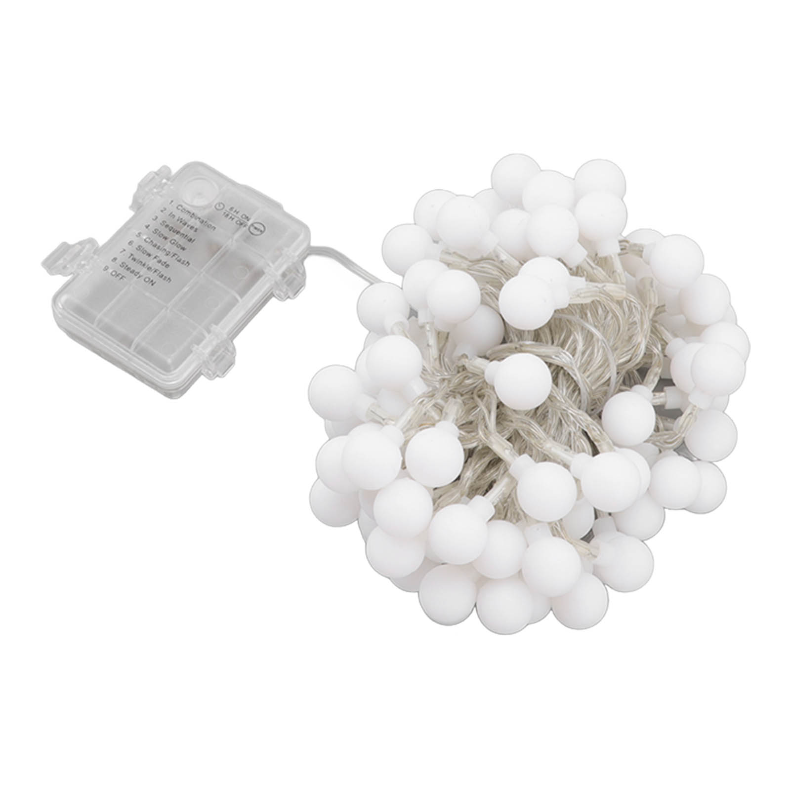 Wasserdichte Lichterketten Für Den Außenbereich, Warmweiße Kugellampen, Hängeleuchten Für Terrasse, Garten, Party, Hochzeit