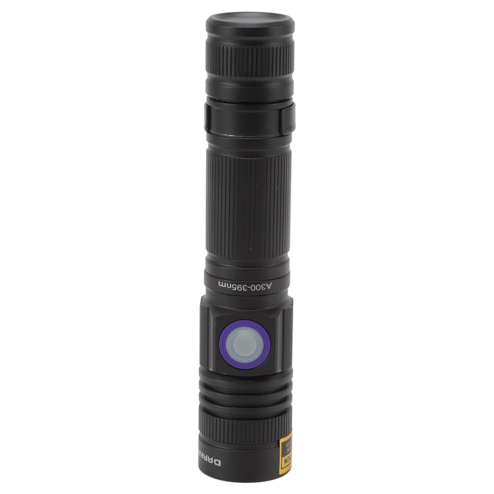 Wasserdichte Uv-taschenlampe Mit Ultraviolett-erkennung, Zoombarer Led 300-395 Nm, Inspektionstaschenlampe