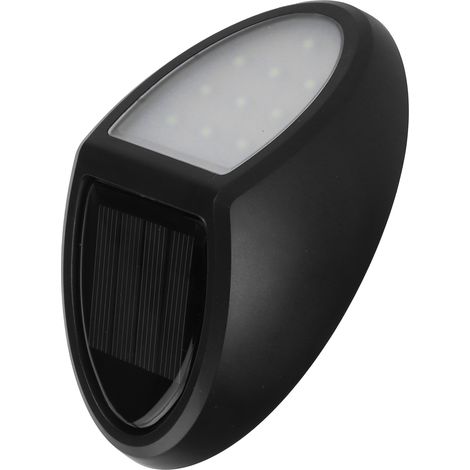 Ip65 Wasserdichte Solarleuchte, Wandleuchte Für Garten, Terrasse, Balkon, Weißes Licht