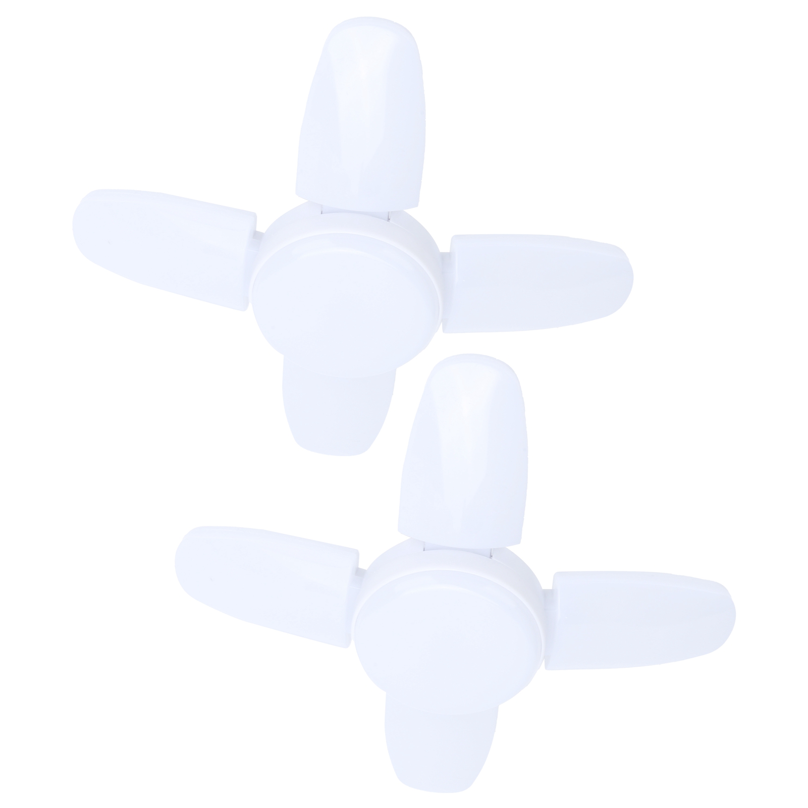 2-teilige, Fächerförmige Led-lampe (28 W, 2800 Lm) Für Garagen, Lagerhallen Und Deckenbeleuchtung