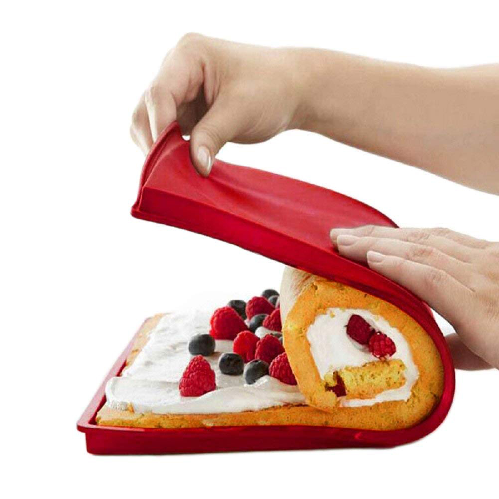 Flexible Silikonform Für Biskuitrollen, Antihaft-backblech, Kuchenmatte Für Biskuitrollen, Form Für Biskuitrollen