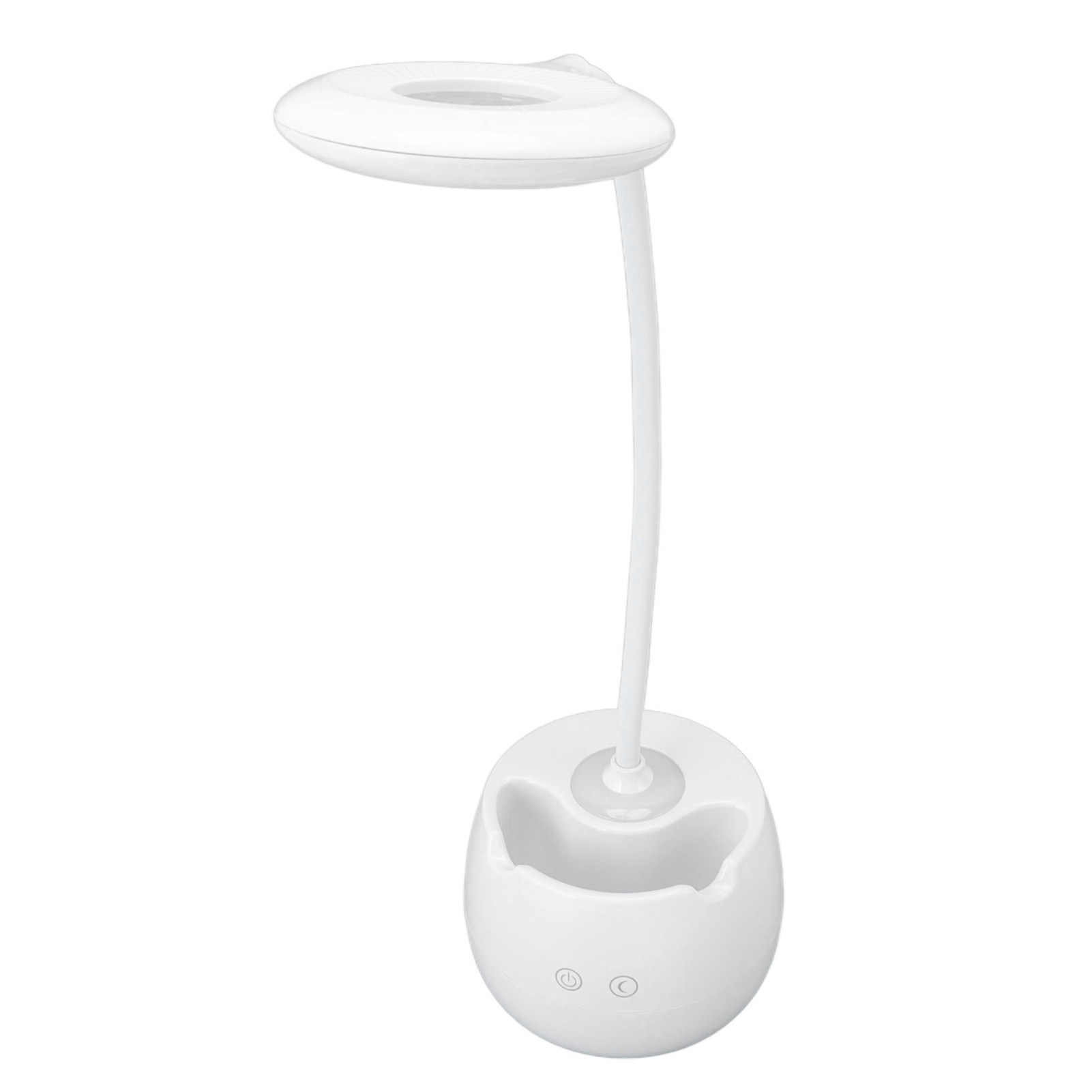 Wiederaufladbare Led-schreibtischlampe Mit Usb-anschluss, Augenschonendes, Weiches Leselicht, 3 Touch-modi, Mit Stifthalter, Für Zuhause Und Büro