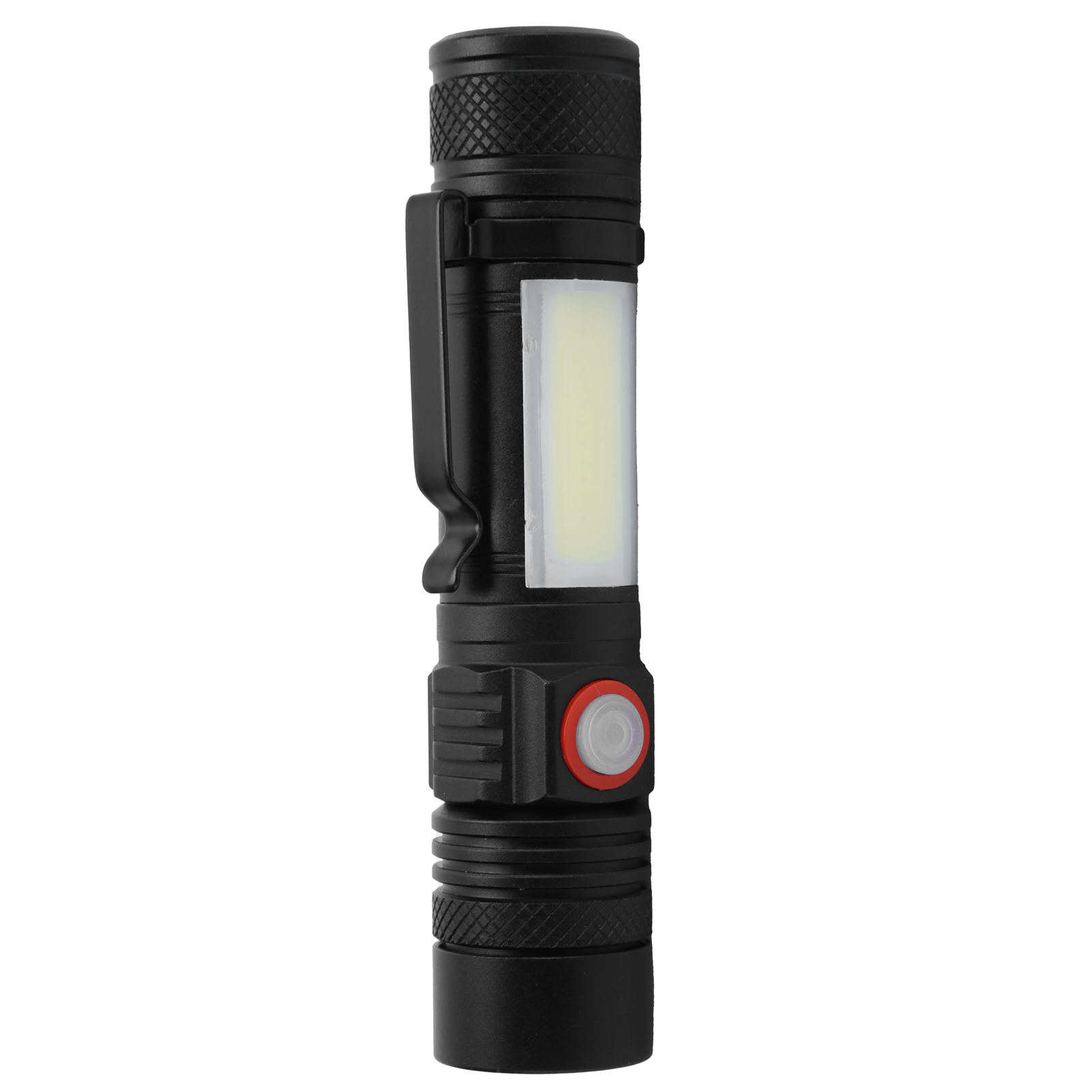 Elektrische Taschenlampe Mit Zwei Lichtquellen (t6+cob), Leistungsstarker Teleskopzoom, Outdoor-taschenlampe.